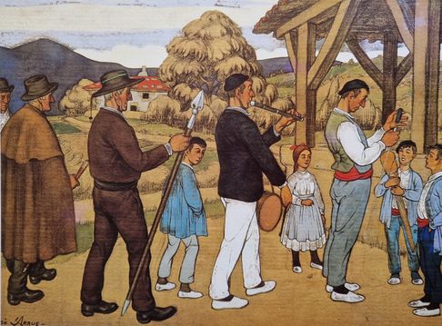  Los Regidores a la romería, c. 1915
